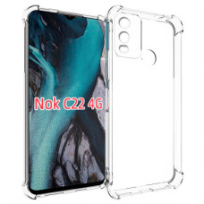 Чохол до мобільного телефона BeCover Anti-Shock Nokia C22 Clear (709829)