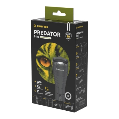 Ліхтар Armytek Predator Pro Marnet USB White (F07301C)