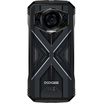 Мобільний телефон Doogee S cyber 8/256Gb Black Silver (6923740212424)
