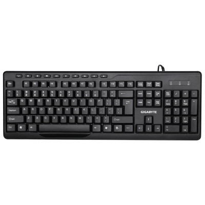 Комплект GIGABYTE GK-KM6300 USB UKR Black (GK-KM6300)