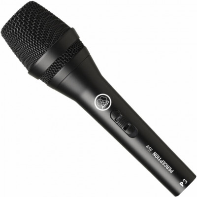 Мікрофон AKG P3 S Black (3100H00140)