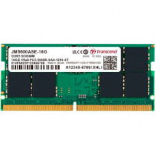 Модуль пам'яті для ноутбука SoDIMM DDR5 16GB 5600 MHz JetRam Transcend (JM5600ASE-16G)