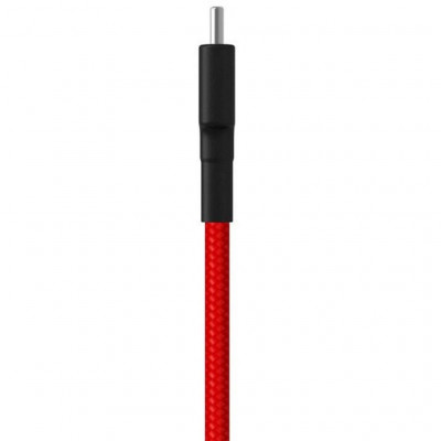 Дата кабель USB 2.0 AM to Type-C 1.0m Braide red Xiaomi (435419)