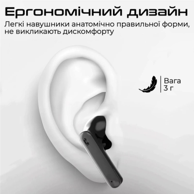 Навушники HIFuture ColorBuds2 Black (colorbuds2.black)