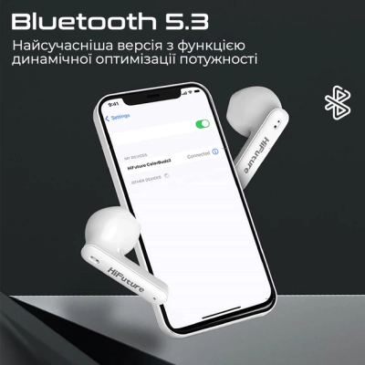 Навушники HIFuture ColorBuds2 White (colorbuds2.white)