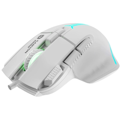 Мишка Canyon Fortnax GM-636 RGB USB White (CND-SGM636W)