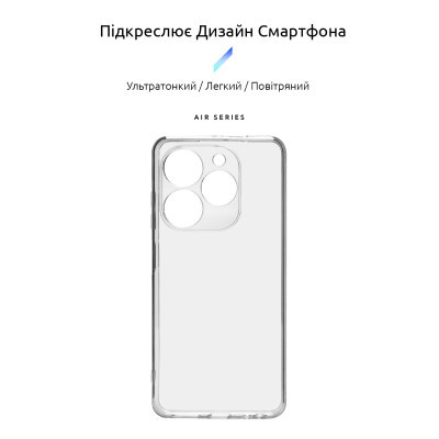 Чохол до мобільного телефона Armorstandart Air Tecno Spark Go 2024 (BG6) Camera cover Clear (ARM73593)