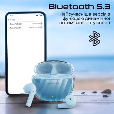 Навушники HIFuture FlyBuds3 Blue (flybuds3.blue)