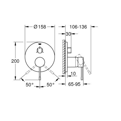 Змішувач Grohe Essence (24092001/24169001)