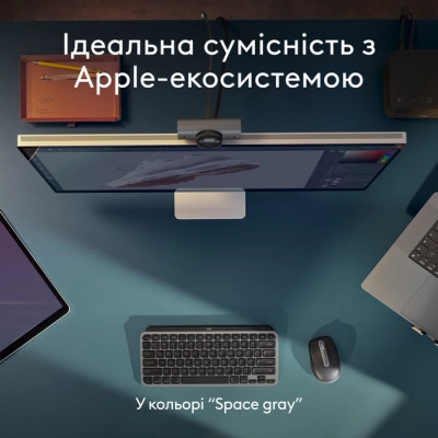 Мишка Logitech MX Anywhere 3S для MAC Wireless Space Grey (910-006947)