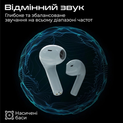Навушники HIFuture FlyBuds3 White (flybuds3.white)
