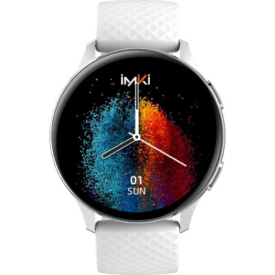 Смарт-годинник iMiki KW66pro Silver Silicone Strap