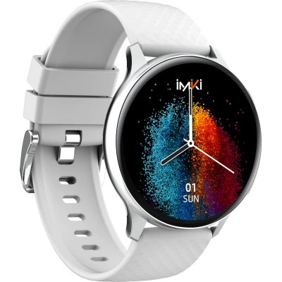 Смарт-годинник iMiki KW66pro Silver Silicone Strap