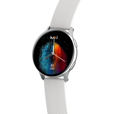 Смарт-годинник iMiki KW66pro Silver Silicone Strap