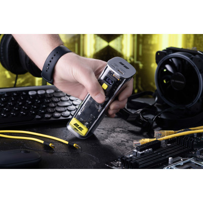 Батарея універсальна 2E Сrystal 20000mAh 100W (2E-PB7200PD)