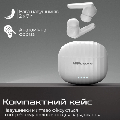 Навушники HIFuture SonicBliss White (sonicbliss.white)