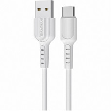 Дата кабель USB 2.0 AM to Type-C 1.0m BX16 Easy 2A White BOROFONE (BX16CW)