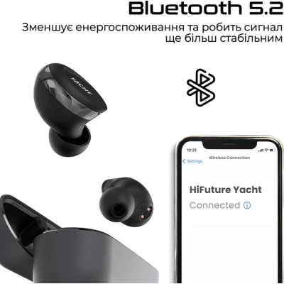 Навушники HIFuture Yacht Black (yacht.black)