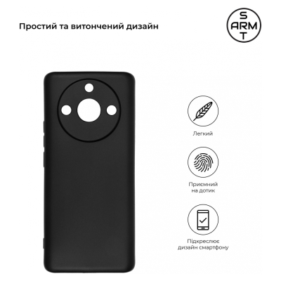 Чохол до мобільного телефона Armorstandart Matte Slim Fit Realme 11 Pro / 11 Pro+ Camera cover Black (ARM69152)