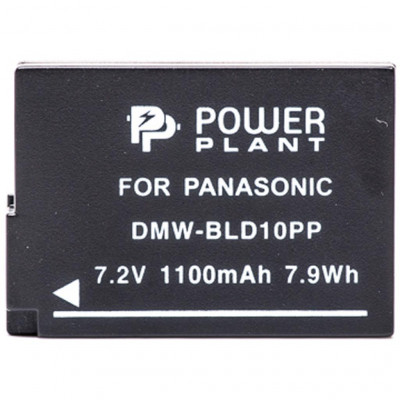 Акумулятор до фото/відео PowerPlant Panasonic DMW-BLD10PP (DV00DV1298)
