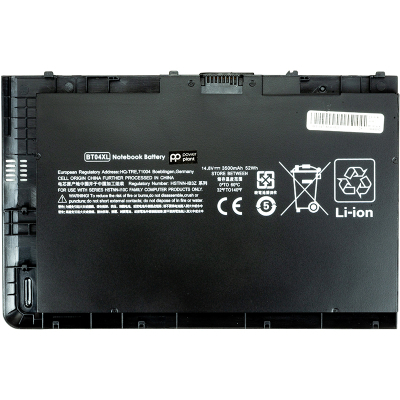 Акумулятор до ноутбука HP EliteBook Folio 9470m (BT04XL, HP9470PB) 14.8V 3500mAh PowerPlant (NB460670)