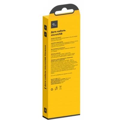 Дата кабель USB 2.0 AM to Micro 5P 1.0m Black Florence (FD-M1-1B)