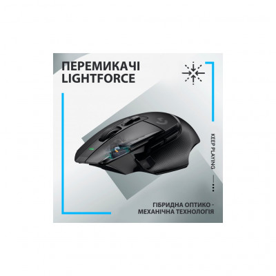 Мишка Logitech G502 X Lightspeed Wireless Black (910-006180)