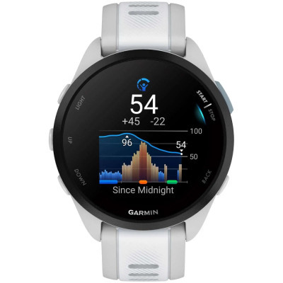 Смарт-годинник Garmin Forerunner 165, GPS, Mist Grey/Whitestone, GPS (010-02863-21)