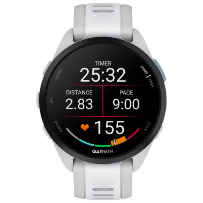 Смарт-годинник Garmin Forerunner 165, GPS, Mist Grey/Whitestone, GPS (010-02863-21)