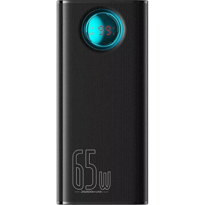 Батарея універсальна Baseus Amblight 26800mAh 65W OE, black (P10022402113-00)