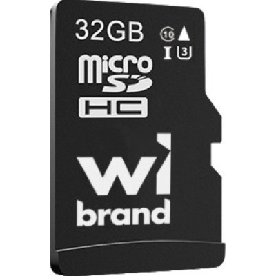 Карта пам'яті Wibrand 32GB mictoSD class 10 U3 (NLCDHU3/32GB)