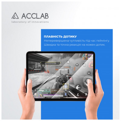 Скло захисне ACCLAB Full Glue Apple iPad 10.2/9th 2021 10.2