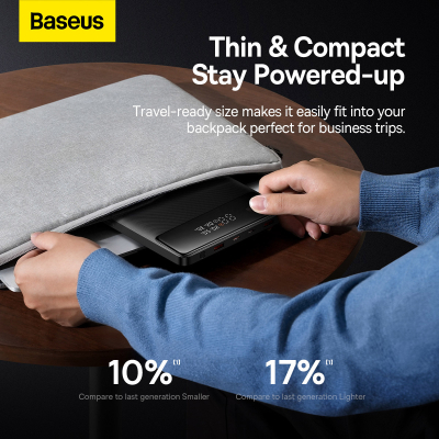 Батарея універсальна Baseus Blade 20000mAh 100W OE, black (PPBL000301)