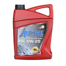 Моторна олива Alpine 0W-20 RSL 4л (0195-4)