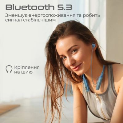 Навушники Promate Blend Blue (blend.blue)