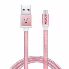 Дата кабель USB 2.0 AM to Micro 5P 1.0m Rose Golden ADATA (AMUCAL-100CMK-CRG)