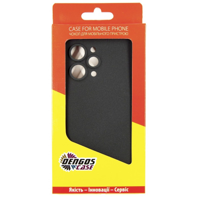 Чохол до мобільного телефона Dengos Carbon Xiaomi Redmi 12 (black) (DG-TPU-CRBN-183)