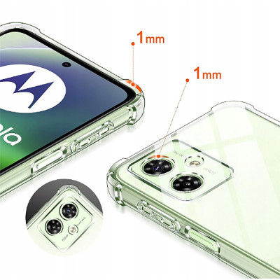 Чохол до мобільного телефона BeCover Anti-Shock Motorola Moto G54 / G54 Power Clear (710610)