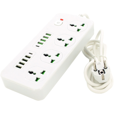 Мережевий фільтр живлення Voltronic TВ-Т91, 4роз, 8*USB+2PD White (ТВ-Т91-White)