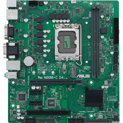 Материнська плата ASUS Pro H610M-C D4-CSM