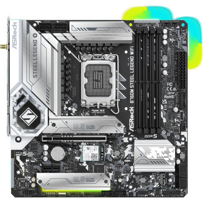 Материнська плата ASRock B760M STEEL LEGEND WIFI