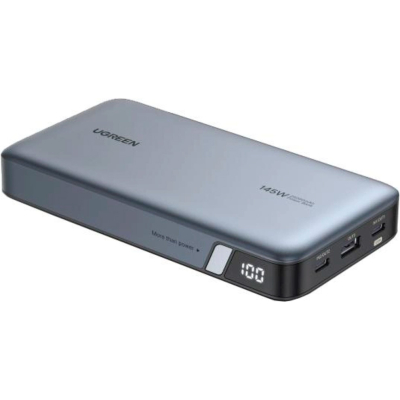 Батарея універсальна Ugreen 25000mAh 145W Two-way PD 3.1 grey (PB205)