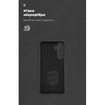 Чохол до мобільного телефона Armorstandart ICON Samsung A16 4G (A165) Camera cover Black (ARM80130)