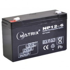 Батарея до ДБЖ Matrix 6V 12AH (NP12-6)