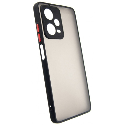 Чохол до мобільного телефона Dengos Matte Xiaomi Redmi Note 12 Pro 5g (black) (DG-TPU-MATT-128)