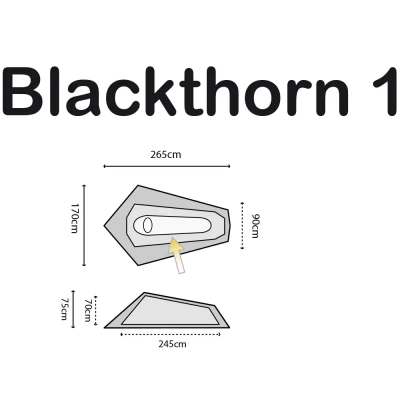 Намет Highlander Blackthorn 1 HMTC (925508)