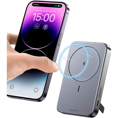 Батарея універсальна Ugreen 10000mAh 20W Mini Magnetic Wireless (15086) (PB206)