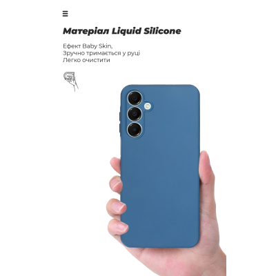 Чохол до мобільного телефона Armorstandart ICON Samsung A16 4G (A165) Camera cover Blue (ARM80131)