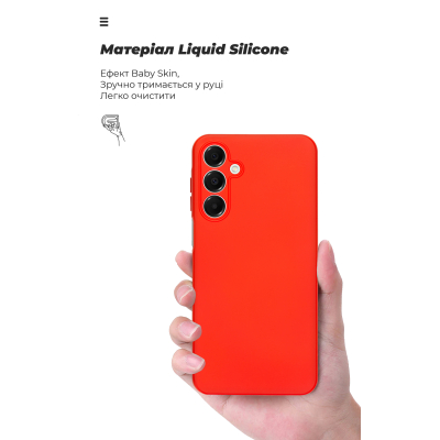 Чохол до мобільного телефона Armorstandart ICON Samsung A16 4G (A165) Camera cover Red (ARM80132)
