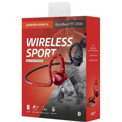 Навушники Plantronics BackBeat Fit 2100 Lava-black (212203-99)
